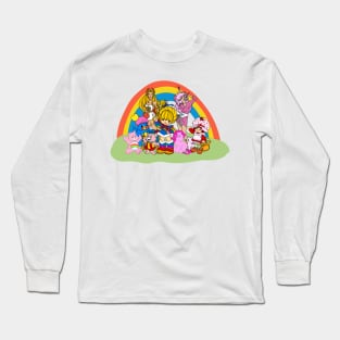 Retro 80s Cartoons Long Sleeve T-Shirt